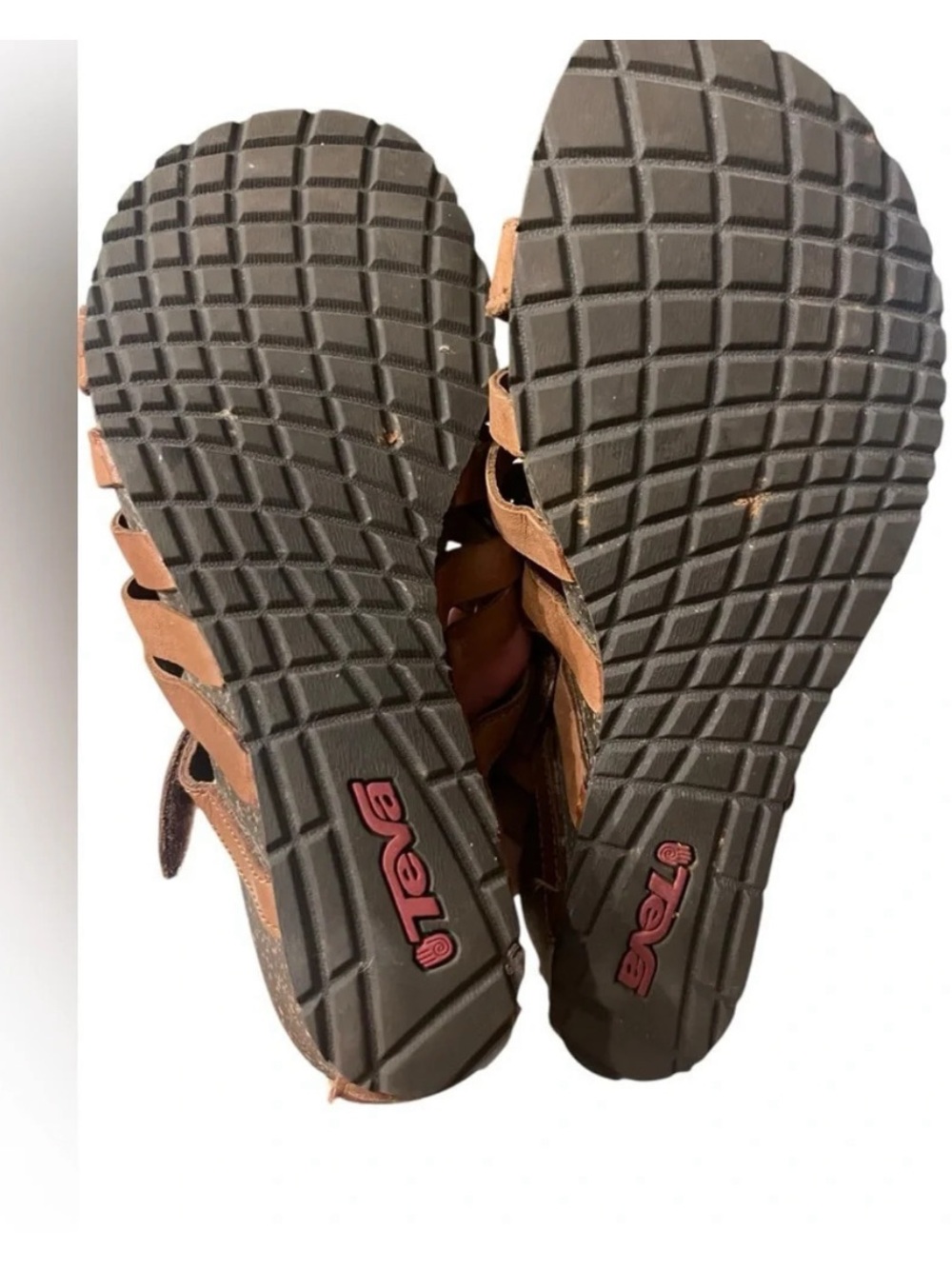 Teva Cabrillo Gladiator Wedge Sandals Women’s 7 Brown Leather - Picture 7 of 7
